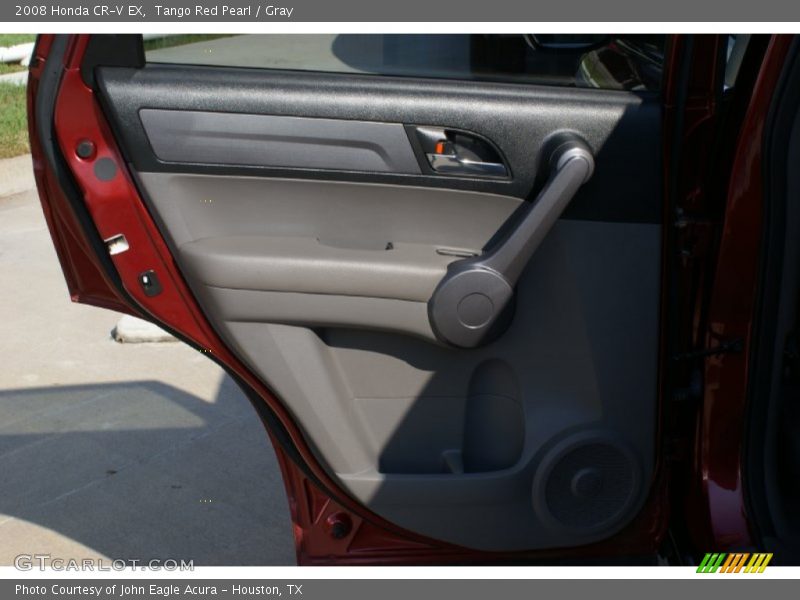 Tango Red Pearl / Gray 2008 Honda CR-V EX