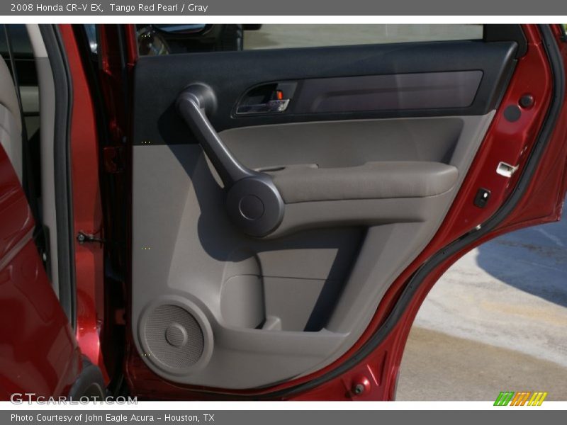 Tango Red Pearl / Gray 2008 Honda CR-V EX