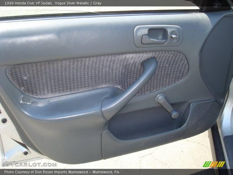 Vogue Silver Metallic / Gray 1999 Honda Civic VP Sedan