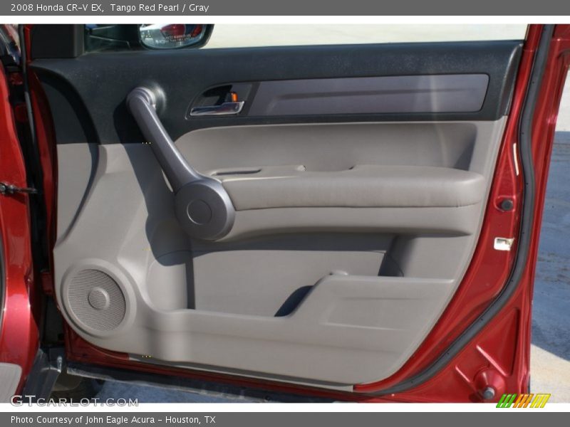 Tango Red Pearl / Gray 2008 Honda CR-V EX