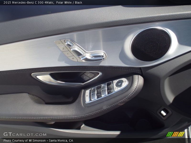 Polar White / Black 2015 Mercedes-Benz C 300 4Matic