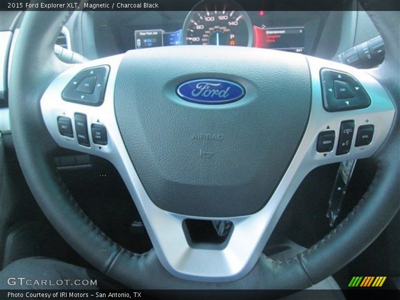 Magnetic / Charcoal Black 2015 Ford Explorer XLT