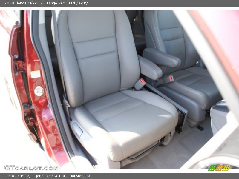 Tango Red Pearl / Gray 2008 Honda CR-V EX