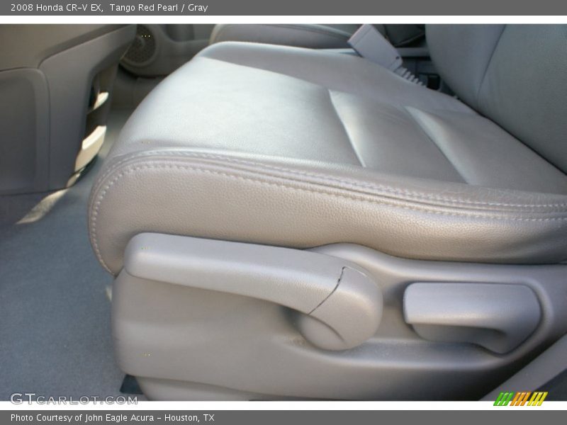 Tango Red Pearl / Gray 2008 Honda CR-V EX