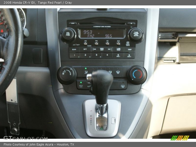 Tango Red Pearl / Gray 2008 Honda CR-V EX