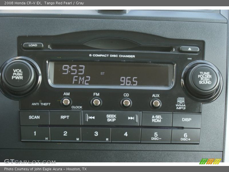 Tango Red Pearl / Gray 2008 Honda CR-V EX