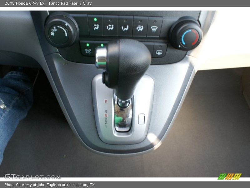 Tango Red Pearl / Gray 2008 Honda CR-V EX
