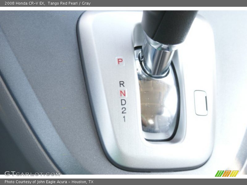 Tango Red Pearl / Gray 2008 Honda CR-V EX