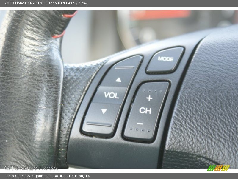 Tango Red Pearl / Gray 2008 Honda CR-V EX