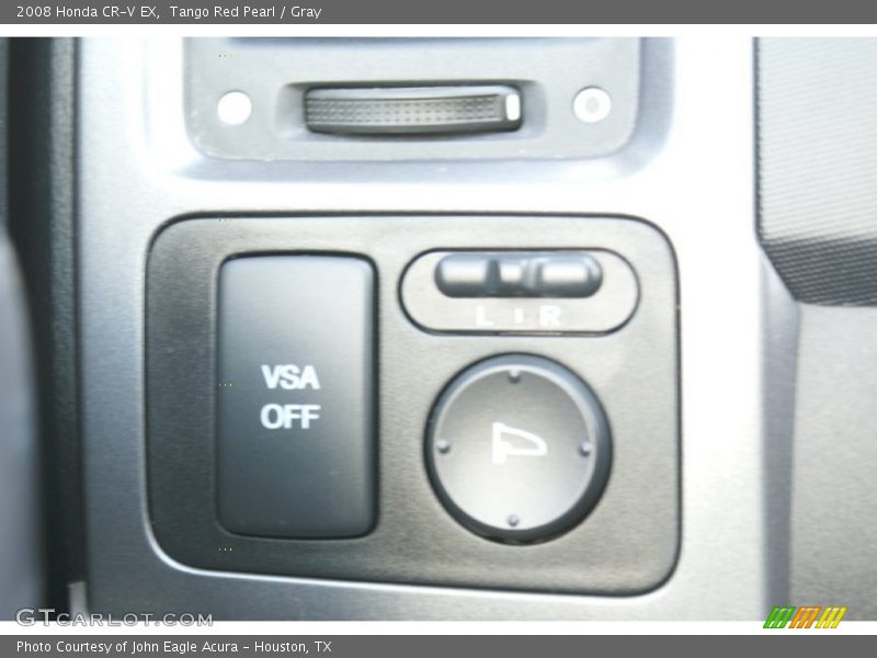 Tango Red Pearl / Gray 2008 Honda CR-V EX