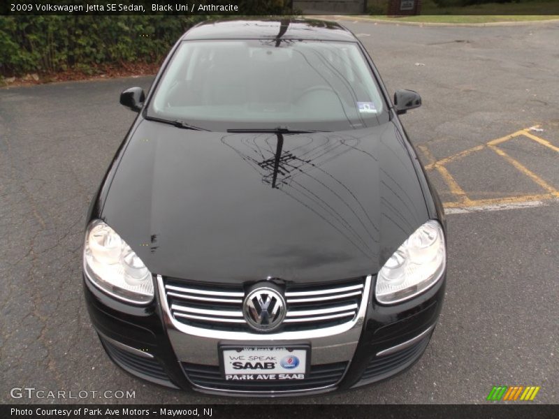 Black Uni / Anthracite 2009 Volkswagen Jetta SE Sedan