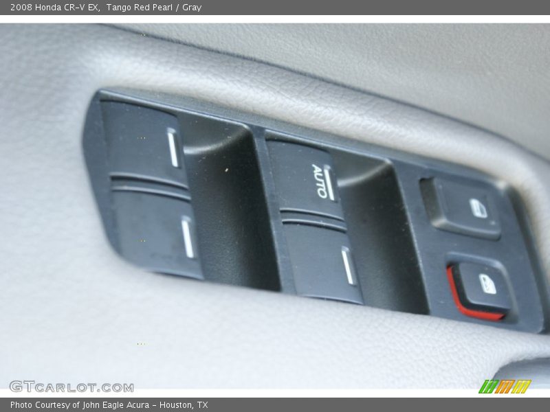 Tango Red Pearl / Gray 2008 Honda CR-V EX
