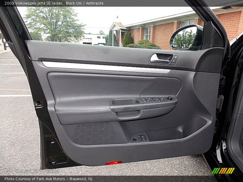 Black Uni / Anthracite 2009 Volkswagen Jetta SE Sedan
