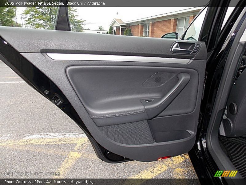 Black Uni / Anthracite 2009 Volkswagen Jetta SE Sedan