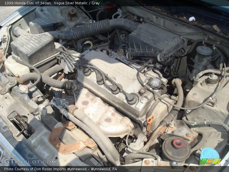Vogue Silver Metallic / Gray 1999 Honda Civic VP Sedan