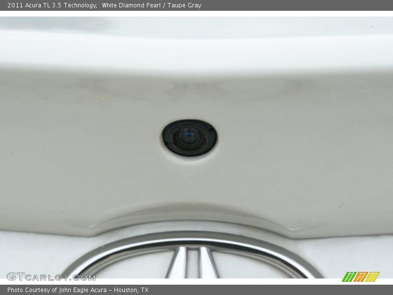 White Diamond Pearl / Taupe Gray 2011 Acura TL 3.5 Technology