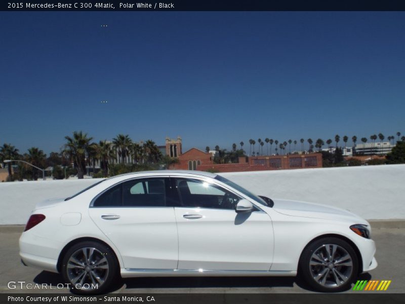 Polar White / Black 2015 Mercedes-Benz C 300 4Matic