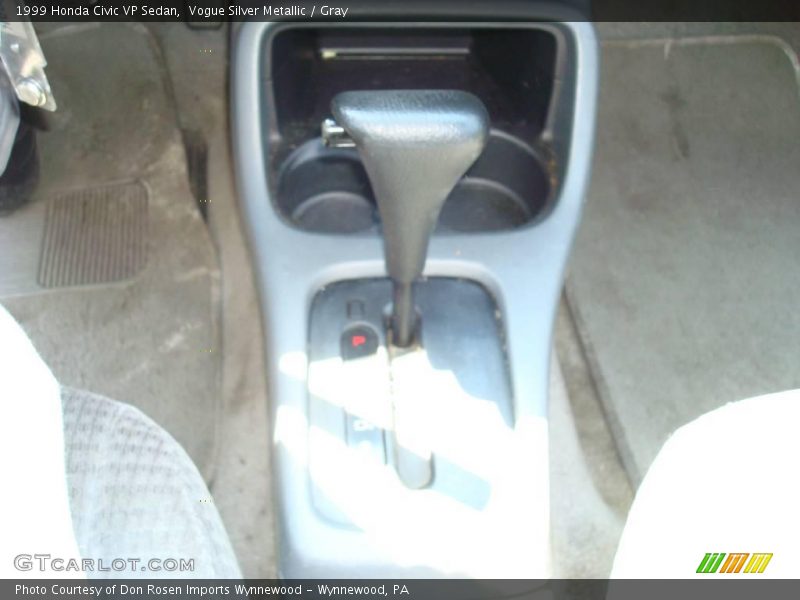 Vogue Silver Metallic / Gray 1999 Honda Civic VP Sedan