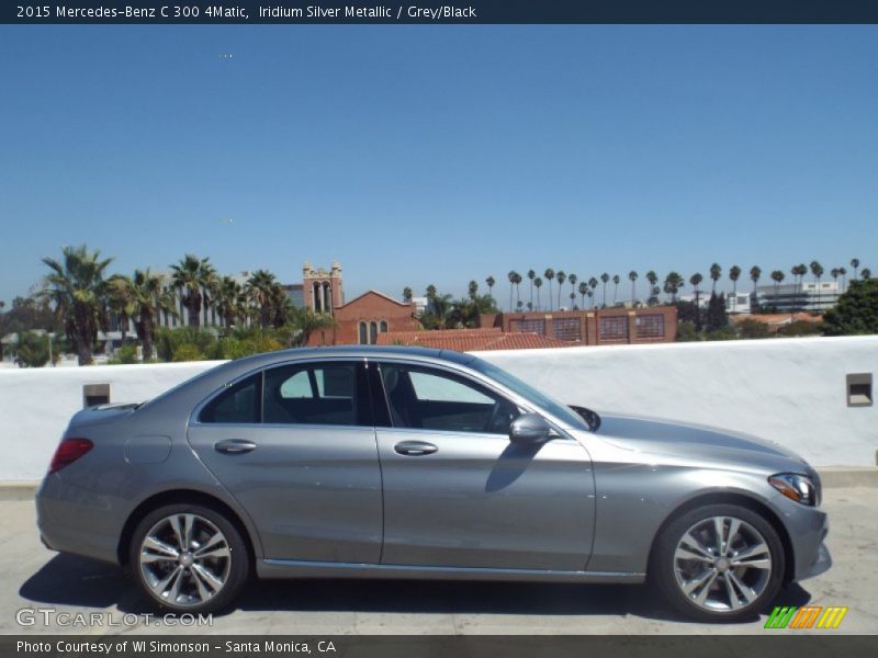 Iridium Silver Metallic / Grey/Black 2015 Mercedes-Benz C 300 4Matic
