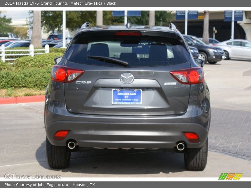 Meteor Gray Mica / Black 2014 Mazda CX-5 Grand Touring