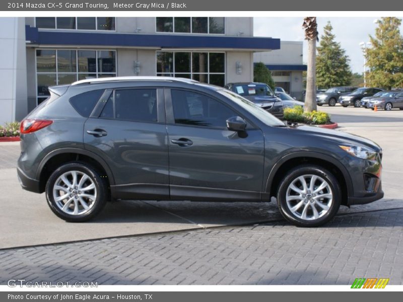 Meteor Gray Mica / Black 2014 Mazda CX-5 Grand Touring