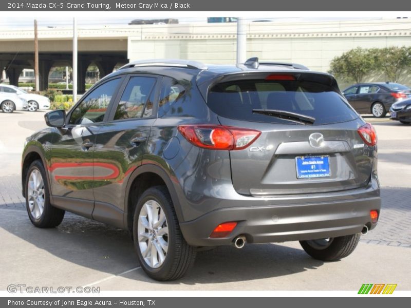 Meteor Gray Mica / Black 2014 Mazda CX-5 Grand Touring
