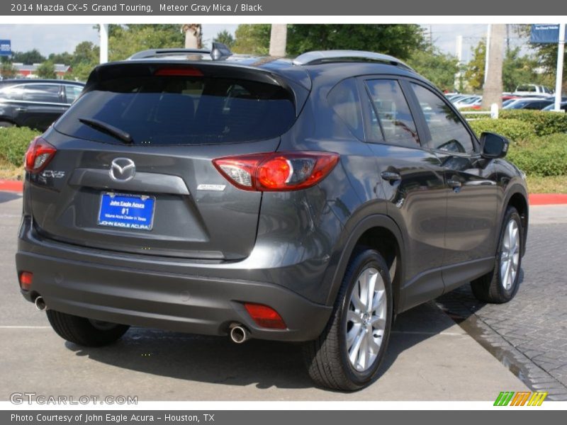 Meteor Gray Mica / Black 2014 Mazda CX-5 Grand Touring