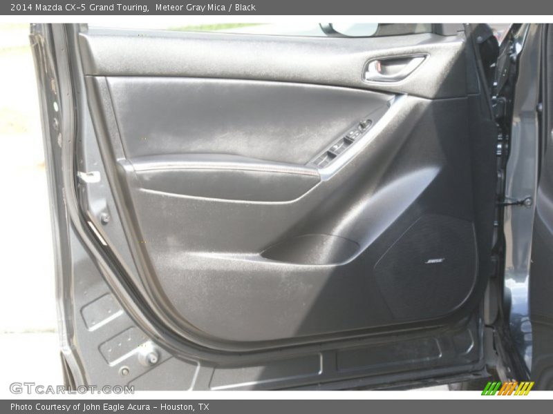 Meteor Gray Mica / Black 2014 Mazda CX-5 Grand Touring