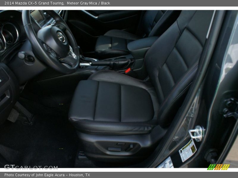 Meteor Gray Mica / Black 2014 Mazda CX-5 Grand Touring