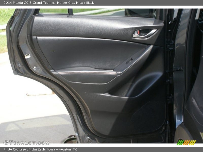 Meteor Gray Mica / Black 2014 Mazda CX-5 Grand Touring