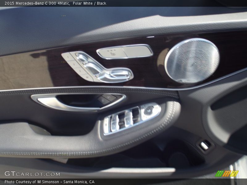 Polar White / Black 2015 Mercedes-Benz C 300 4Matic