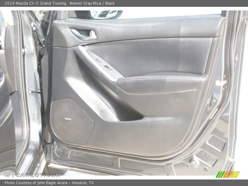 Meteor Gray Mica / Black 2014 Mazda CX-5 Grand Touring