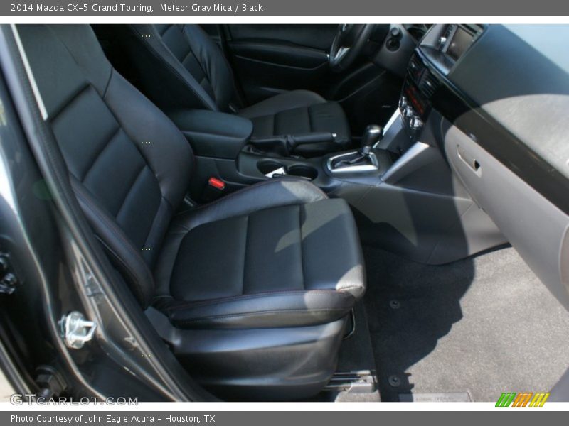Meteor Gray Mica / Black 2014 Mazda CX-5 Grand Touring