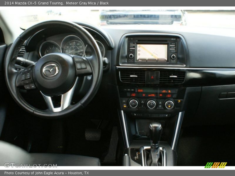 Meteor Gray Mica / Black 2014 Mazda CX-5 Grand Touring