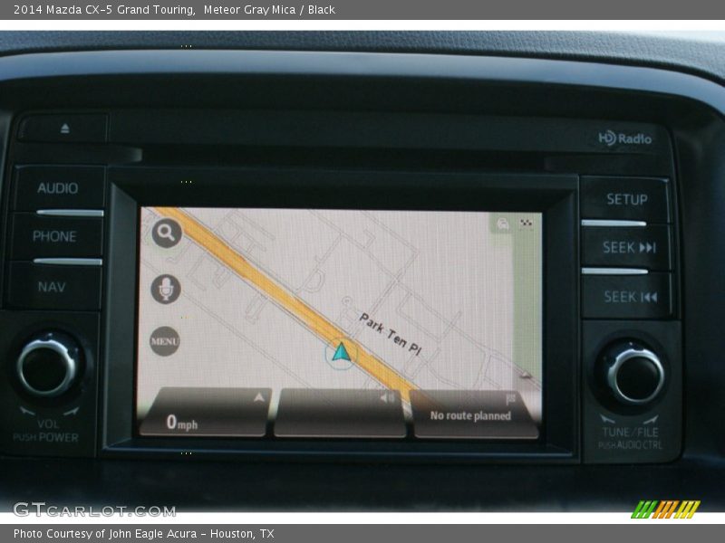 Meteor Gray Mica / Black 2014 Mazda CX-5 Grand Touring