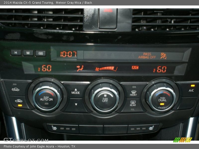 Meteor Gray Mica / Black 2014 Mazda CX-5 Grand Touring