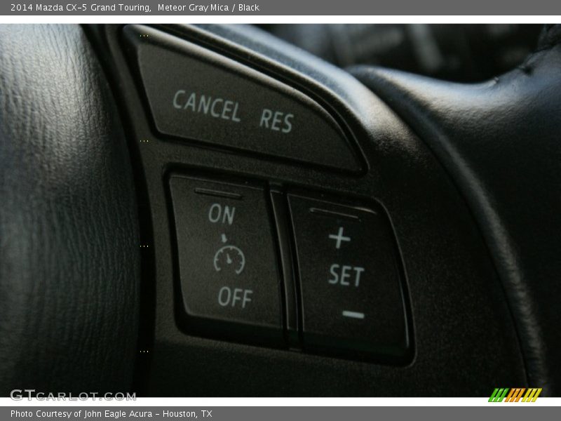 Meteor Gray Mica / Black 2014 Mazda CX-5 Grand Touring