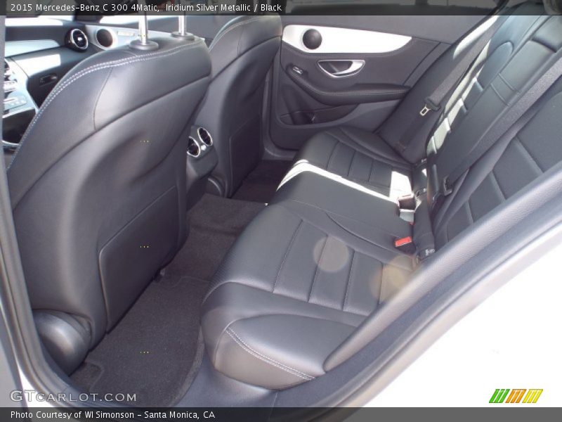 Iridium Silver Metallic / Black 2015 Mercedes-Benz C 300 4Matic
