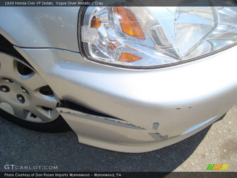 Vogue Silver Metallic / Gray 1999 Honda Civic VP Sedan