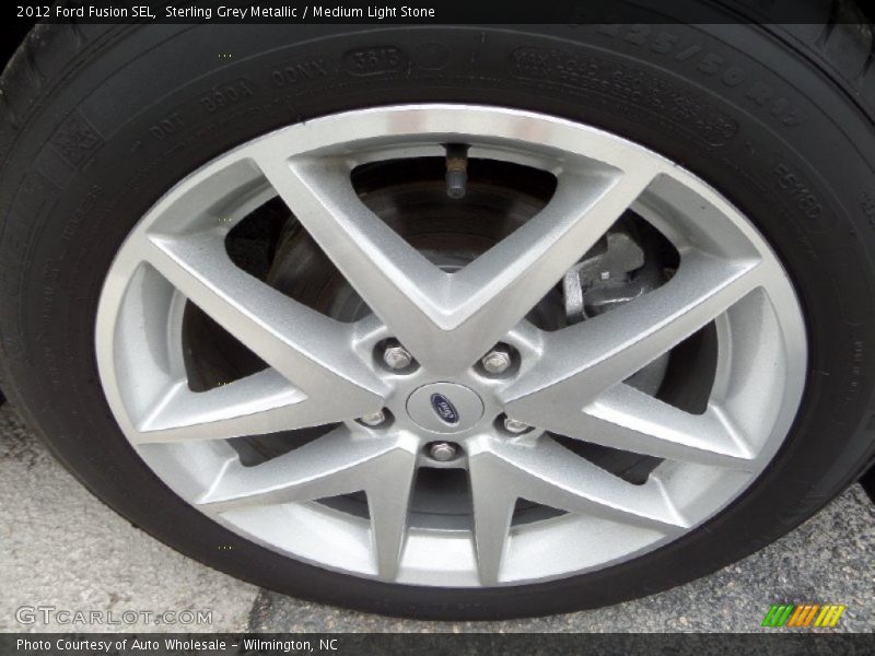 Sterling Grey Metallic / Medium Light Stone 2012 Ford Fusion SEL