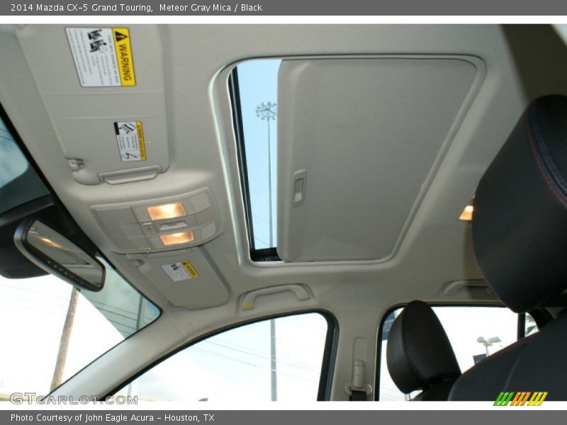 Meteor Gray Mica / Black 2014 Mazda CX-5 Grand Touring