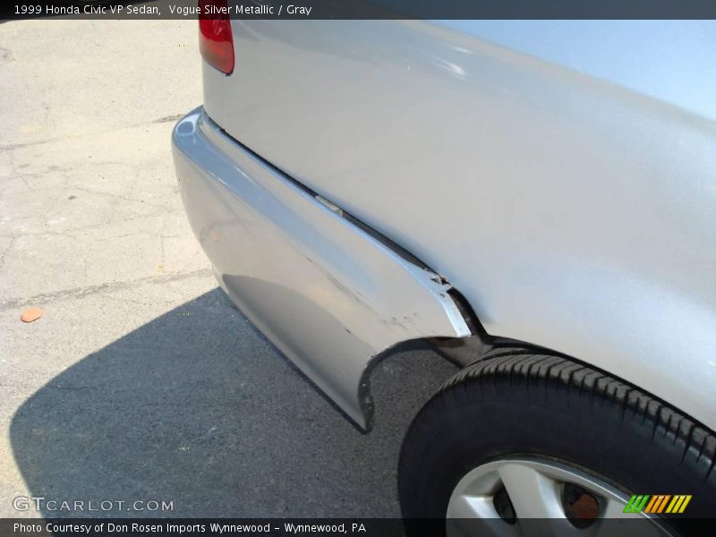 Vogue Silver Metallic / Gray 1999 Honda Civic VP Sedan
