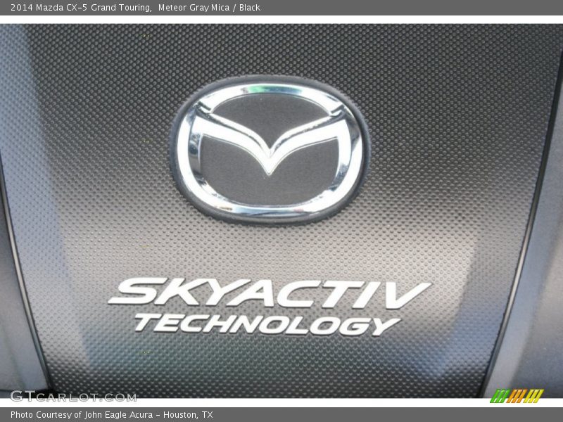 Meteor Gray Mica / Black 2014 Mazda CX-5 Grand Touring