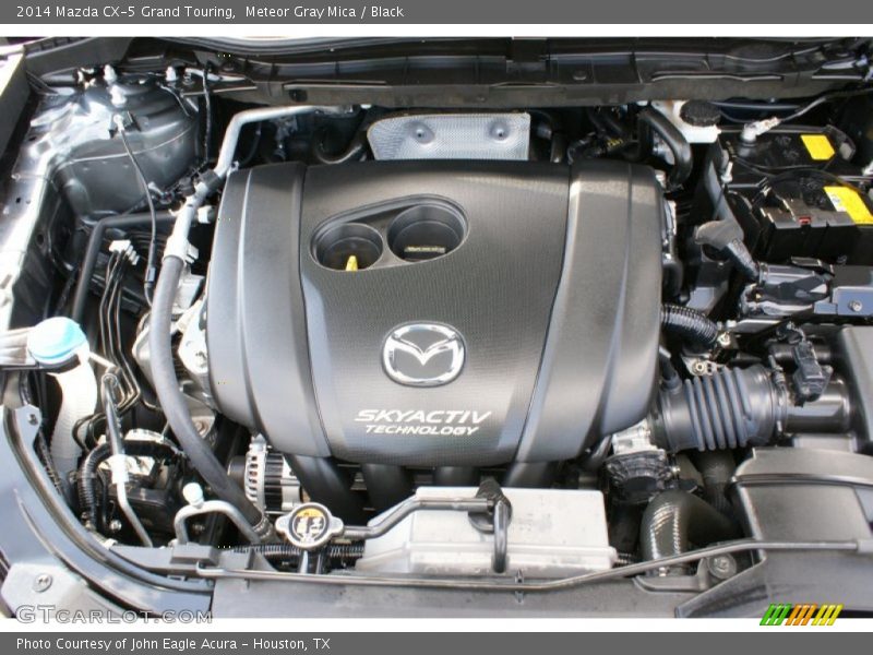Meteor Gray Mica / Black 2014 Mazda CX-5 Grand Touring