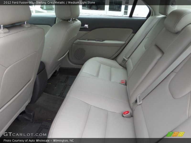 Sterling Grey Metallic / Medium Light Stone 2012 Ford Fusion SEL