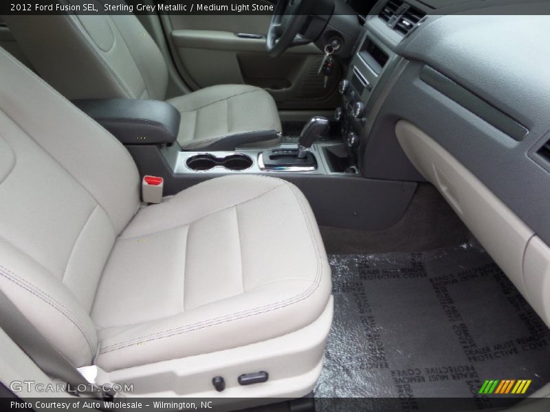 Sterling Grey Metallic / Medium Light Stone 2012 Ford Fusion SEL