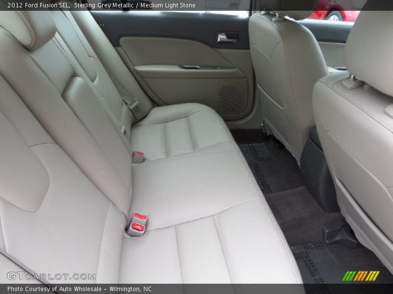 Sterling Grey Metallic / Medium Light Stone 2012 Ford Fusion SEL