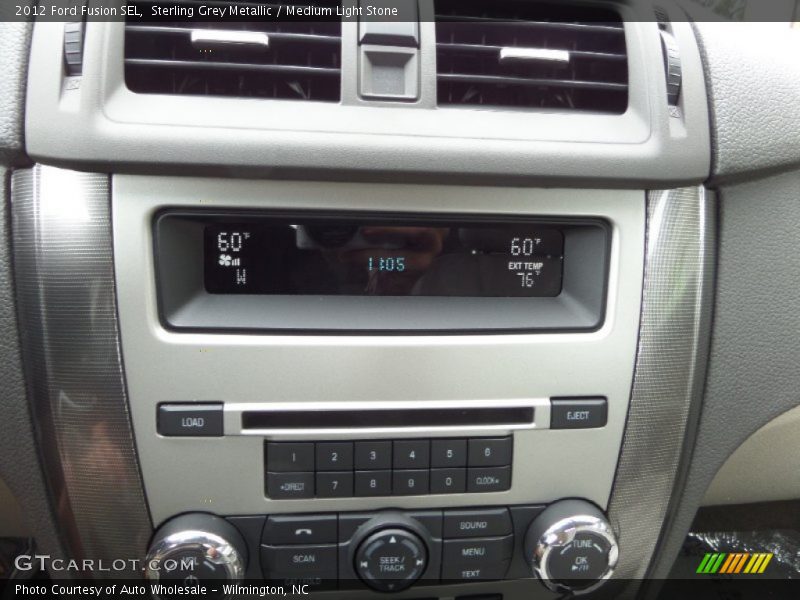 Sterling Grey Metallic / Medium Light Stone 2012 Ford Fusion SEL
