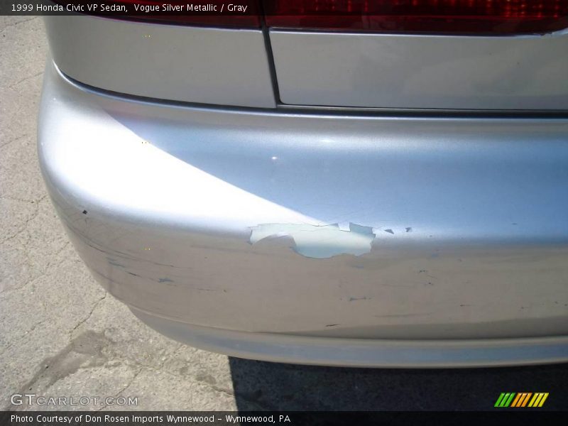 Vogue Silver Metallic / Gray 1999 Honda Civic VP Sedan