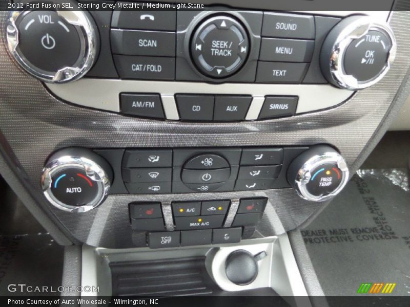 Sterling Grey Metallic / Medium Light Stone 2012 Ford Fusion SEL